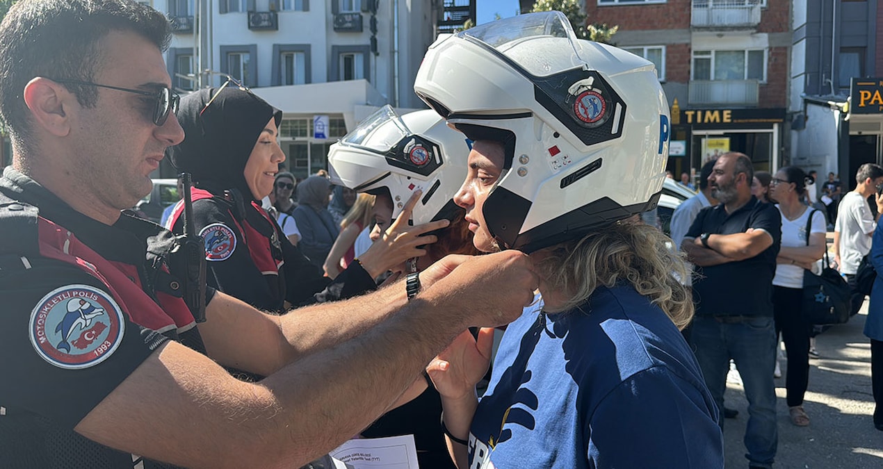 Okulu karıştırdı, YKS’ye polis ekipleri yetiştirdi