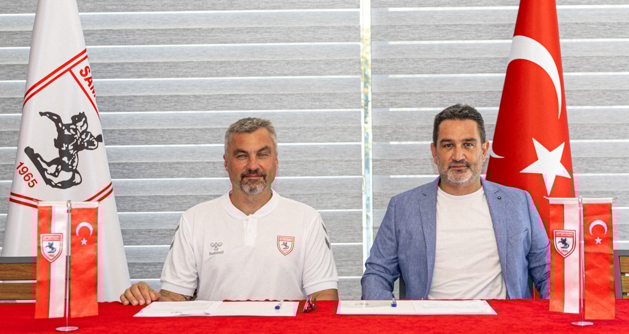 Samsunspor, Alman teknik direktör Thomas Reis ile 2 yıllık sözleşme imzaladı