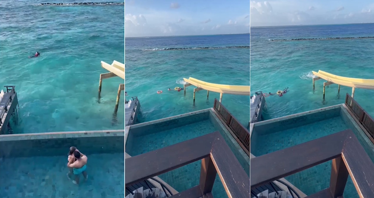 Sergio Arribas, Maldivler’de kahramanlık gösterdi: Çifti boğulmaktan kurtardı