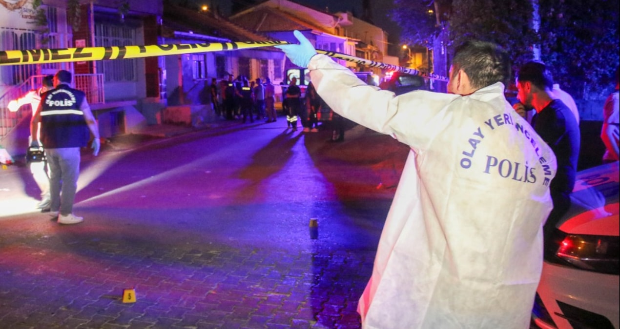 Silahlı çatışma anı kamerada: 1 ölü