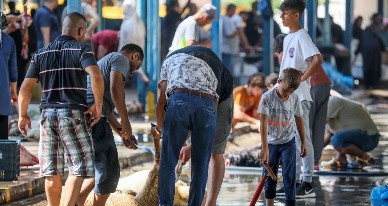 Sokakta kurban kesene 4 bin 810 TL ceza