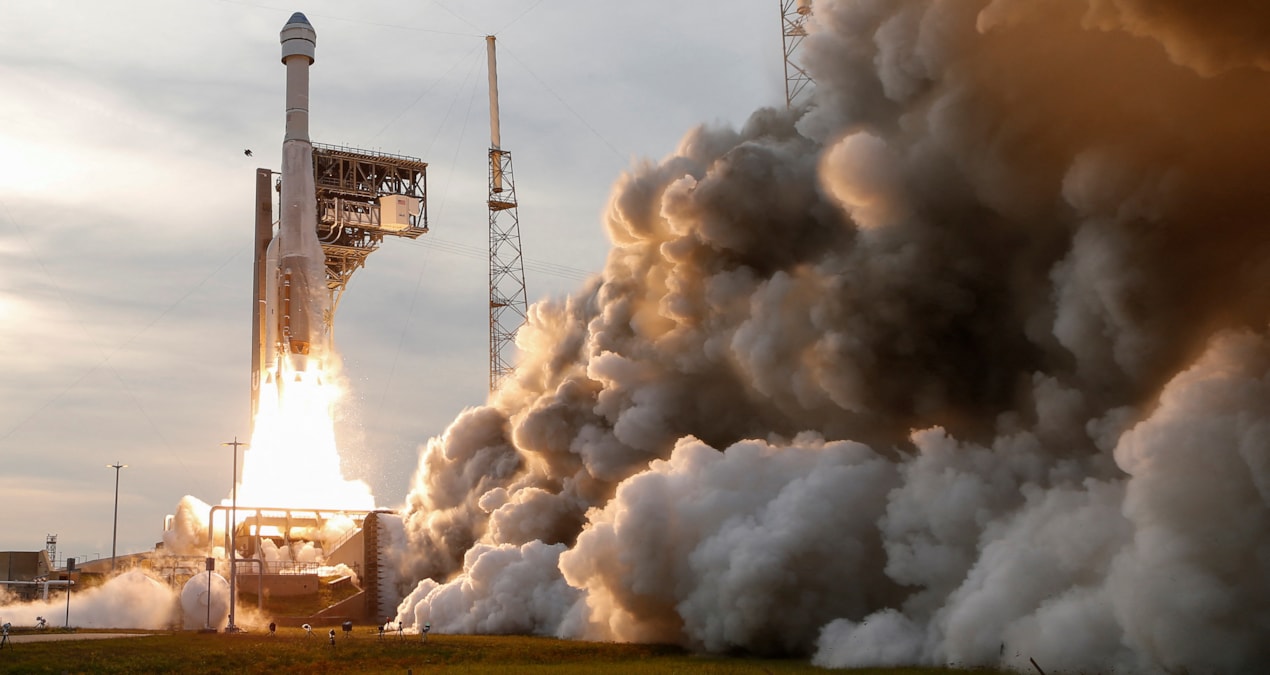 Starliner mekiğinde sızıntı tespit edildi