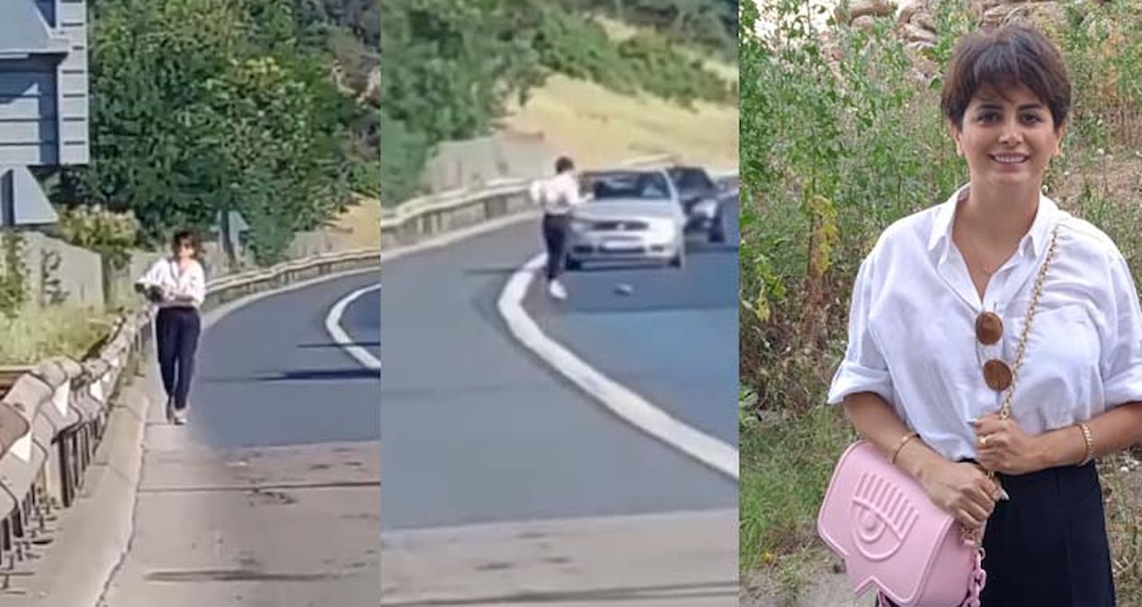 TEM’de tehlikeyi göze aldı: Araçları tek tek durdurdu