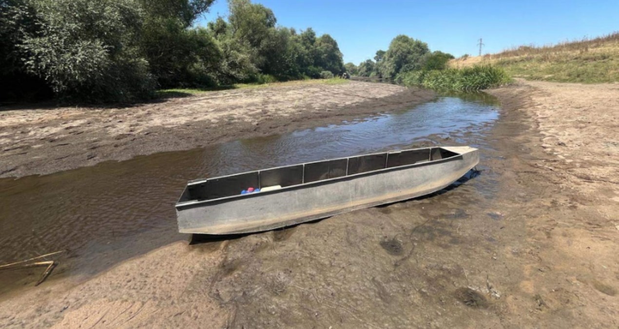 Tunca Nehri kuruyor, çeltik tarlaları tehlikede!
