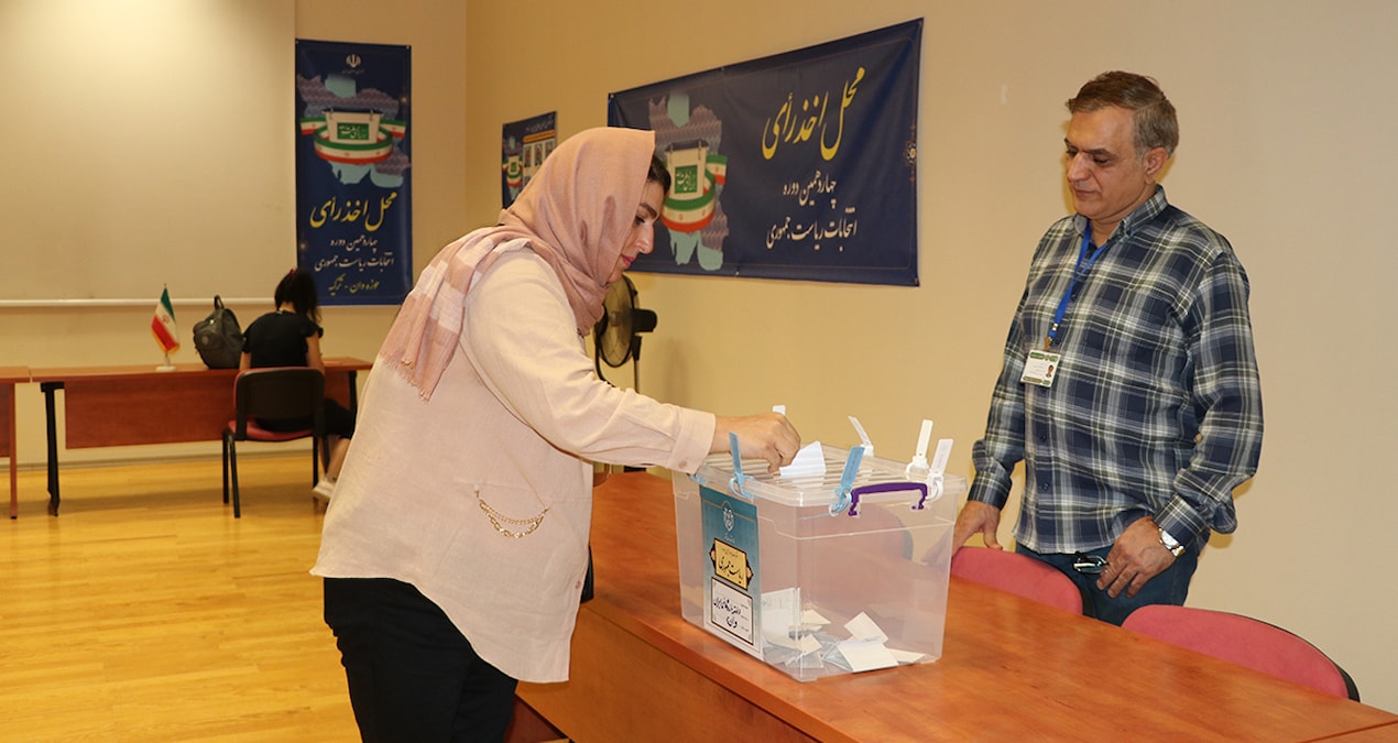 Türkiye’deki İranlılar sandık başında