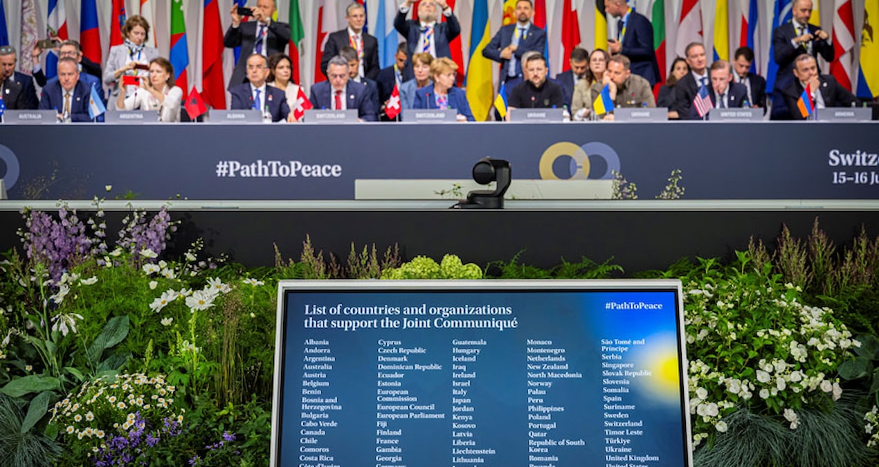 Ukrayna Barış Zirvesi sona erdi