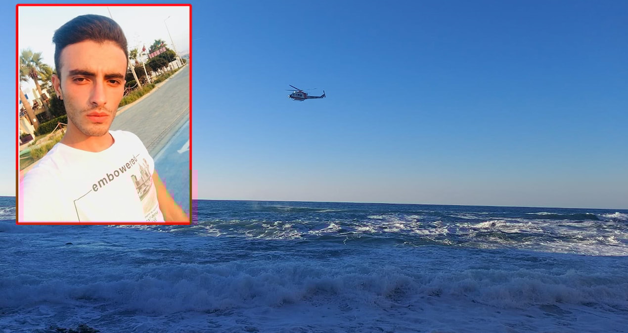 Yasağa rağmen girdiği denizde kayboldu