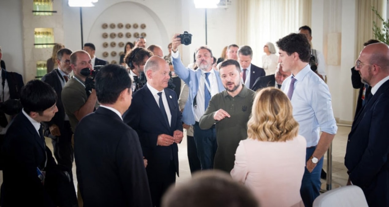 Zelenskiy, G7 liderlerine seslendi, Marshall Planı önerisinde bulundu