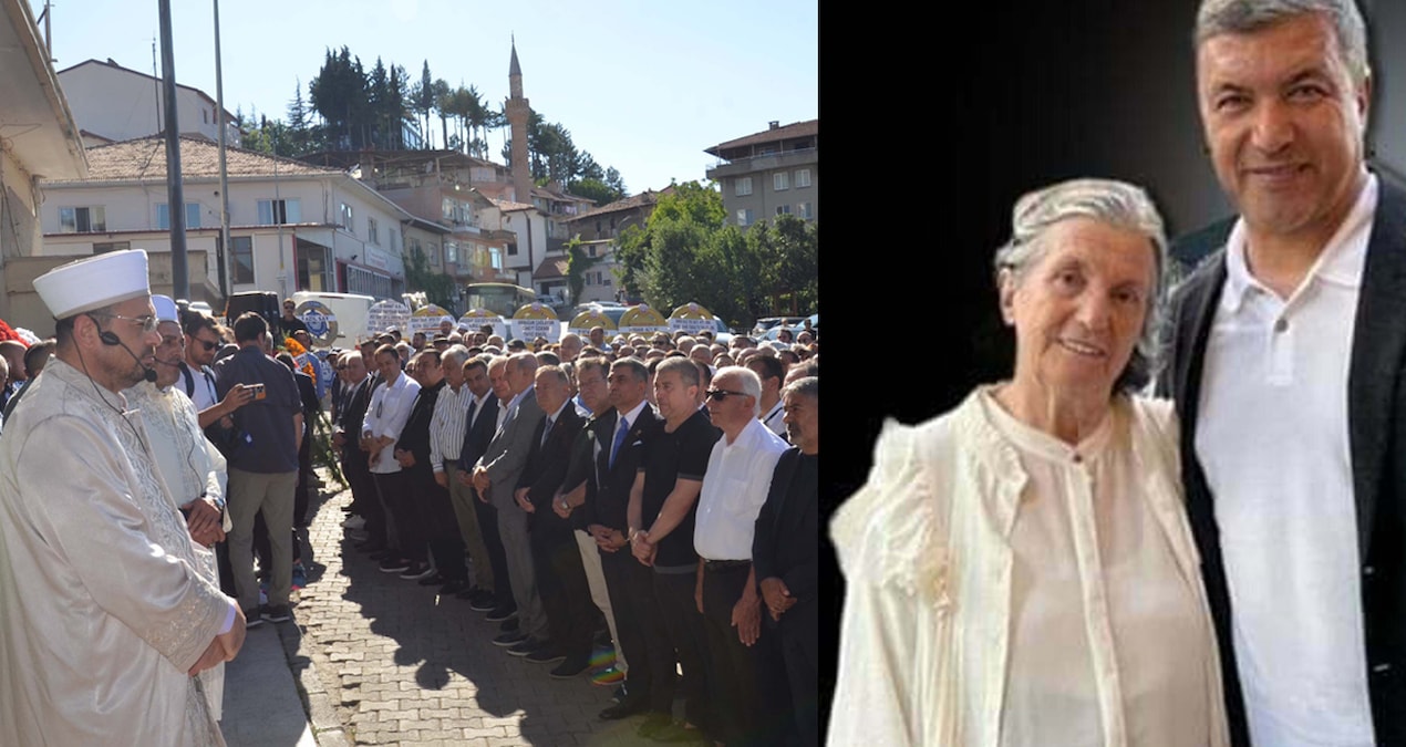 İsmail Küçükkaya’nın annesi son yolculuğuna uğurlandı