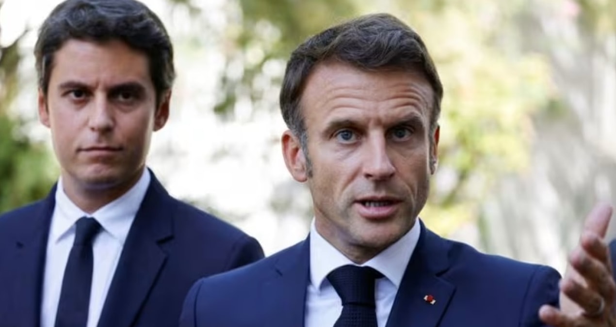 Macron aşırı sola oy istedi, hükümet birbirine girdi