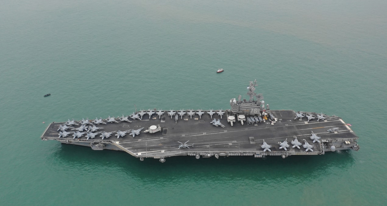 153 hava aracı, 36 savaş gemisi adanın etrafını sardı: ABD kınadı