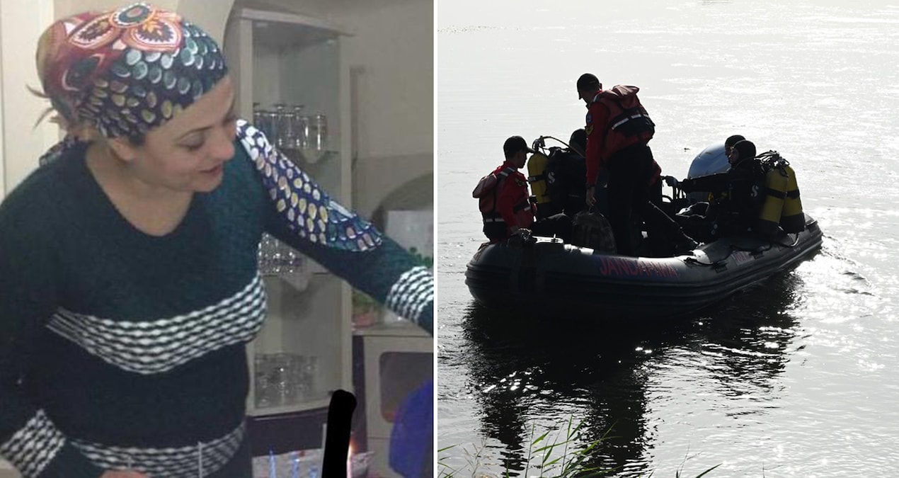 19 gün sonra ölü bulunan kadının cesedi taşlarla ırmağa atılmış