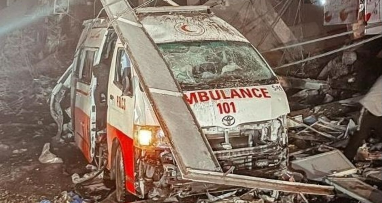 Ambulans hedef alındı, 8 sağlık çalışanı öldü