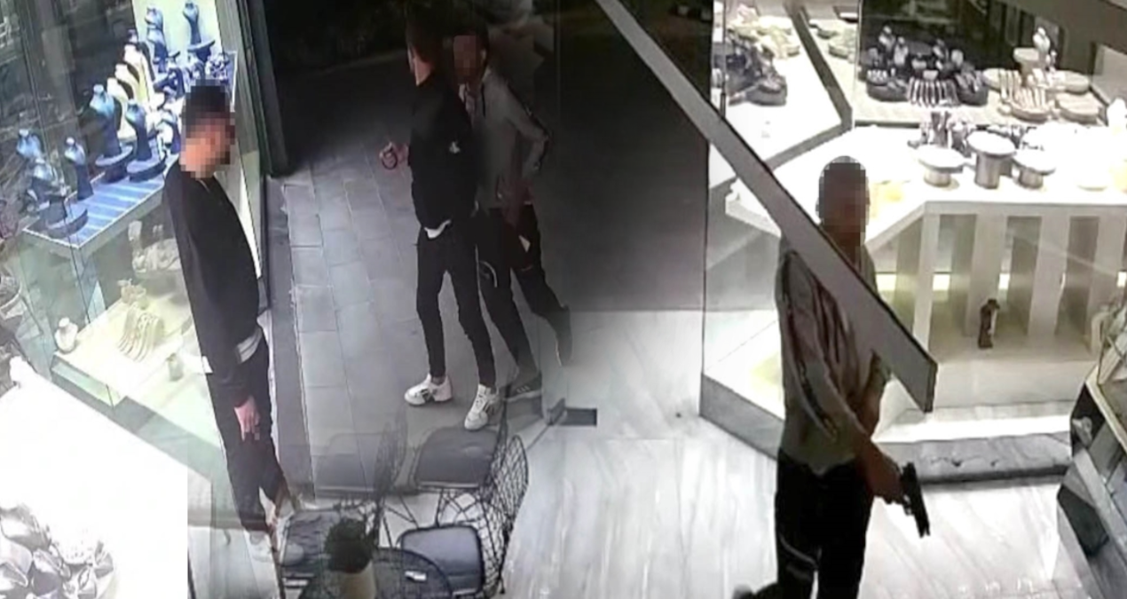 Başkentte silahlı soygun: Kuyumcuya milyonluk gasp