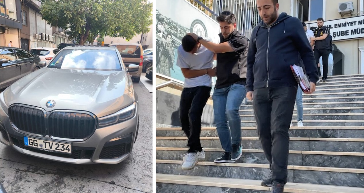 İnterpol müdahale etti: Lüks arabaları Almanya’da kiralayıp, İstanbul’a getiriyorlar