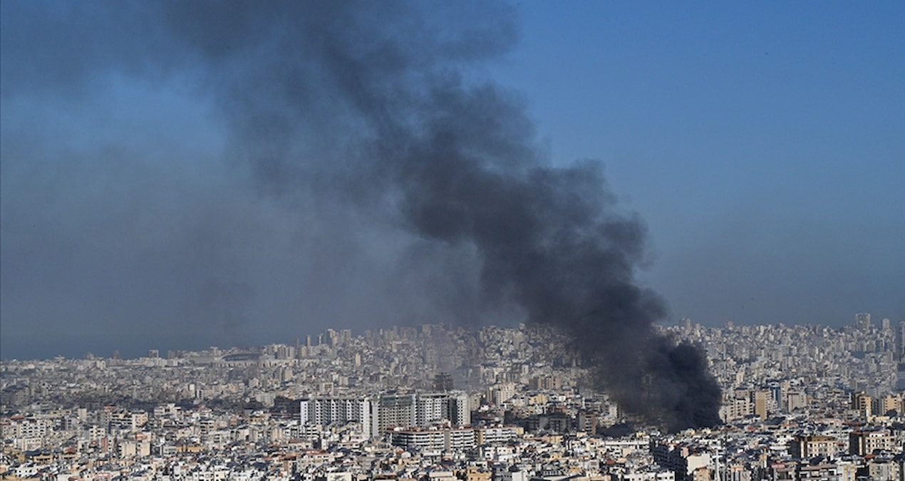 İsrail Beyrut’u bombalıyor