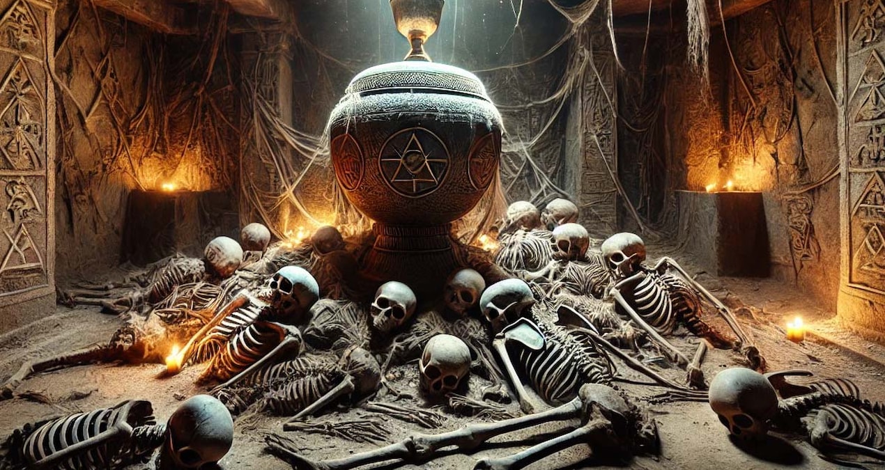 Kutsal kase ortaya çıktı