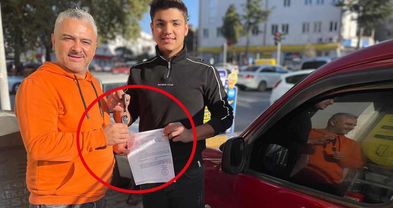 Arabayı satıp iki cep telefonu aldı