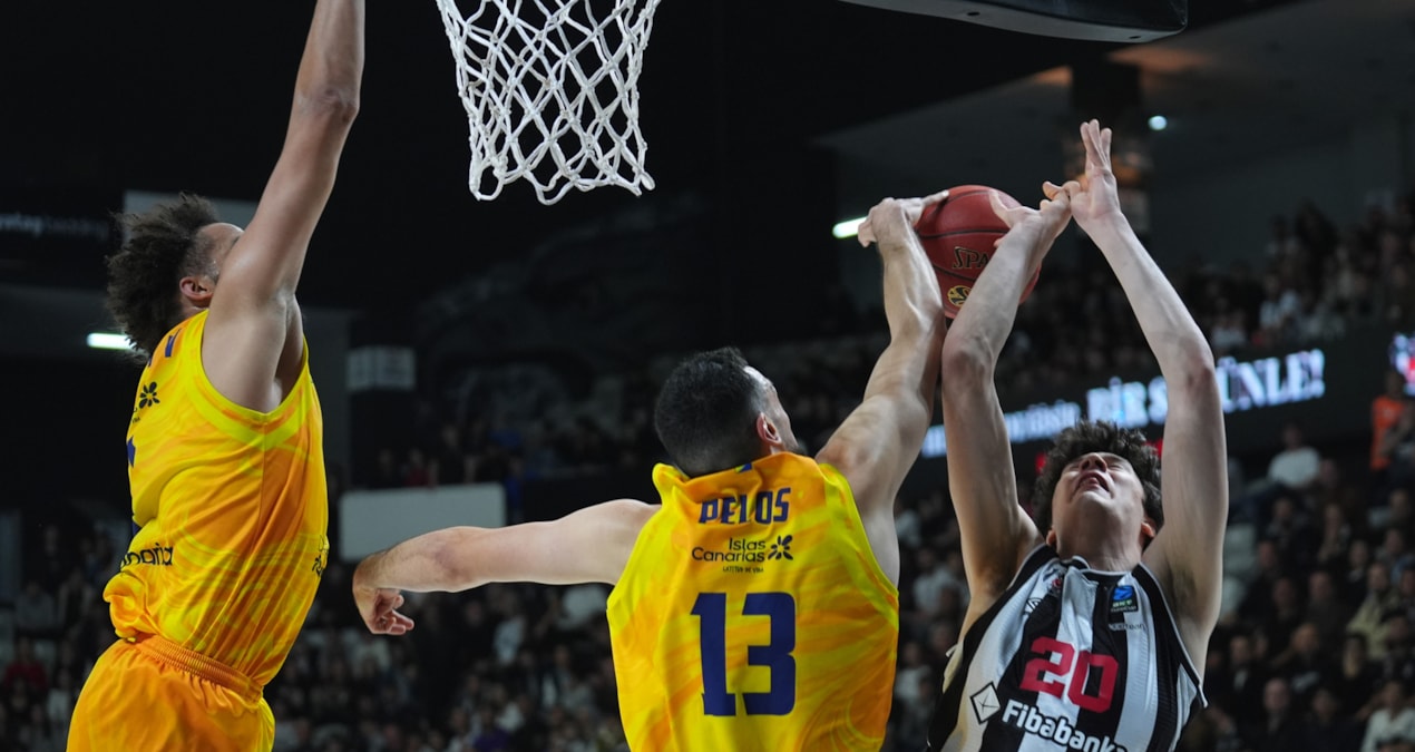 Beşiktaş, Gran Canaria’ya iki sayı farkla mağlup