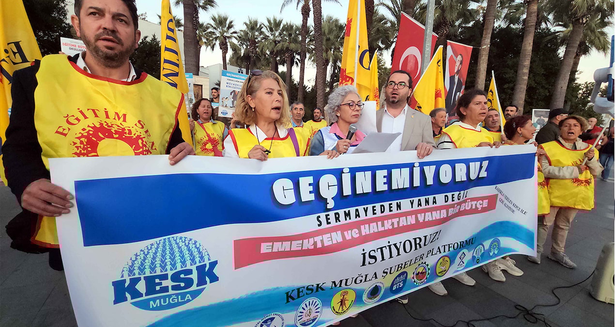 Bodrum’da “Geçinemiyoruz” eylemi