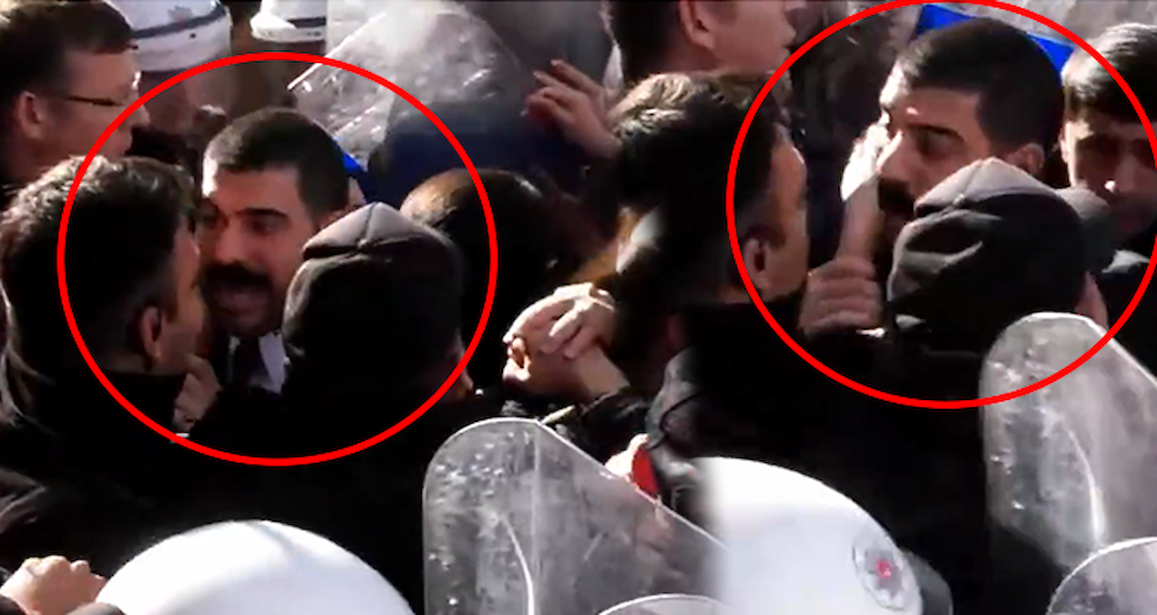 CHP’li vekillere polisten ikinci müdahale