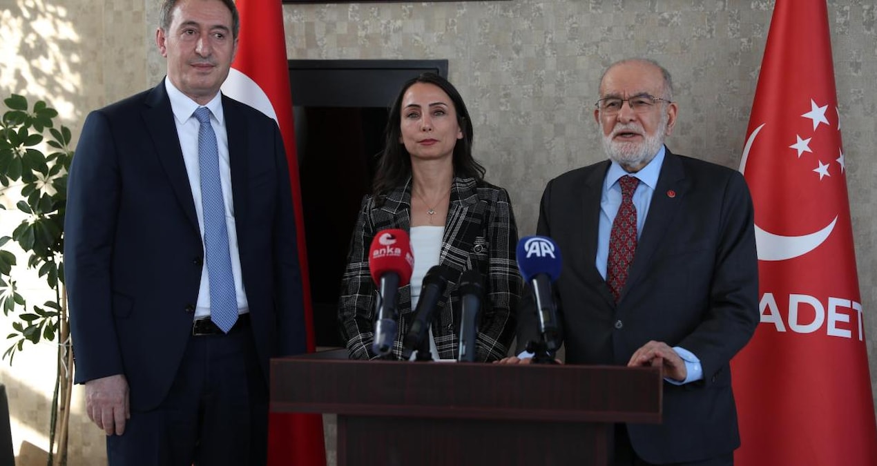 DEM Parti ile Saadet Partisi’nin görüşmesi ertelendi