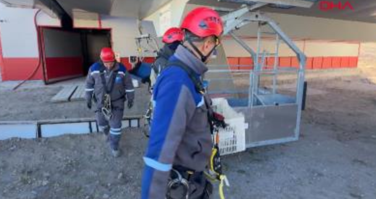 Erciyes kış sezonuna hazır