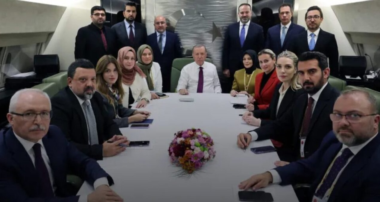 Günün polemiği: Erdoğan’ın uçağında ‘Soru yasağı mı var?”
