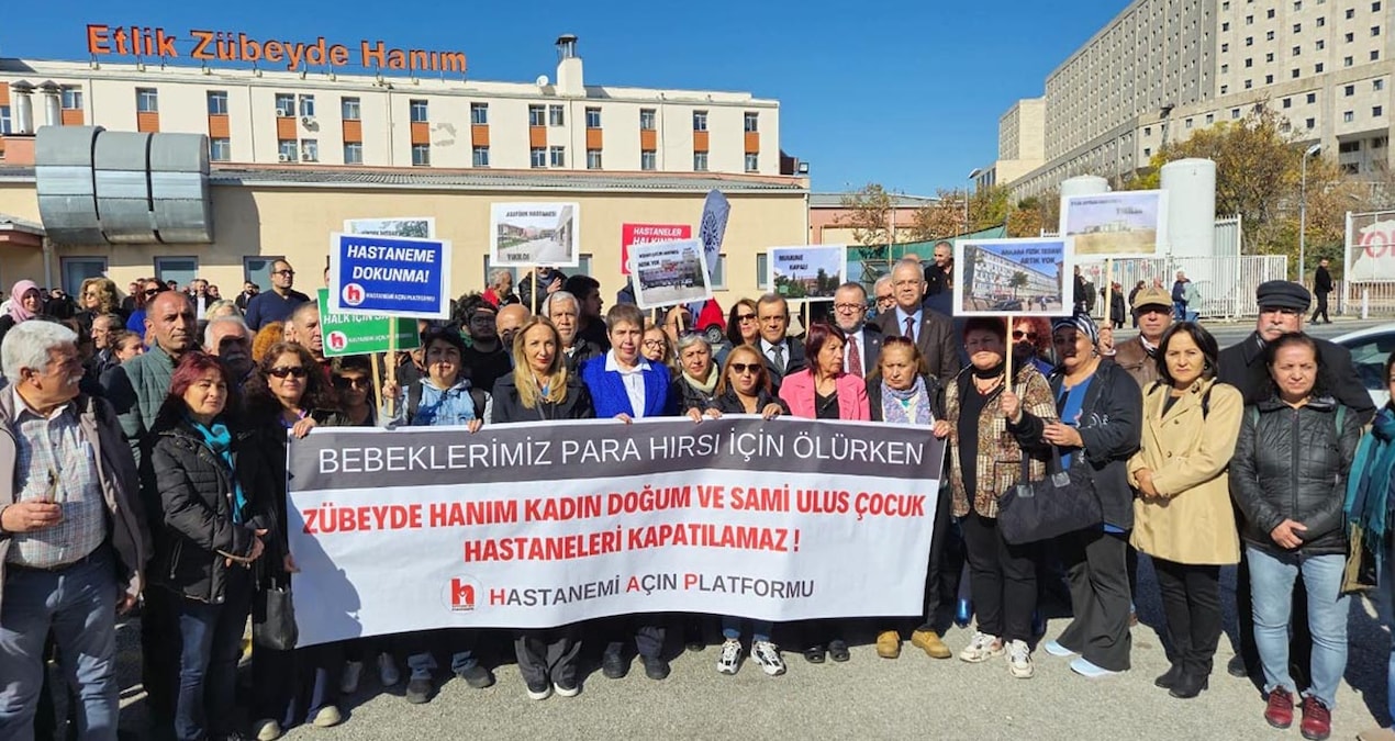 Hastanemi Açın Platformu’ndan ‘hastane’ protestosu