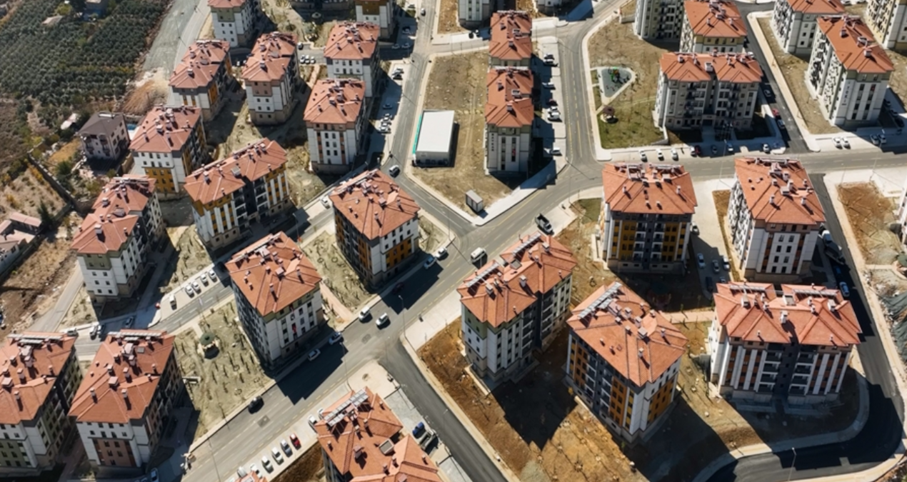 Hatay Gülderen’de 2 bin 681 deprem konutu tamamlandı