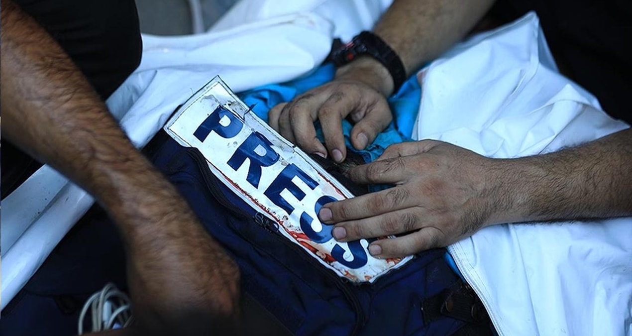 İsrail’in öldürdüğü gazeteci sayısı 184 oldu