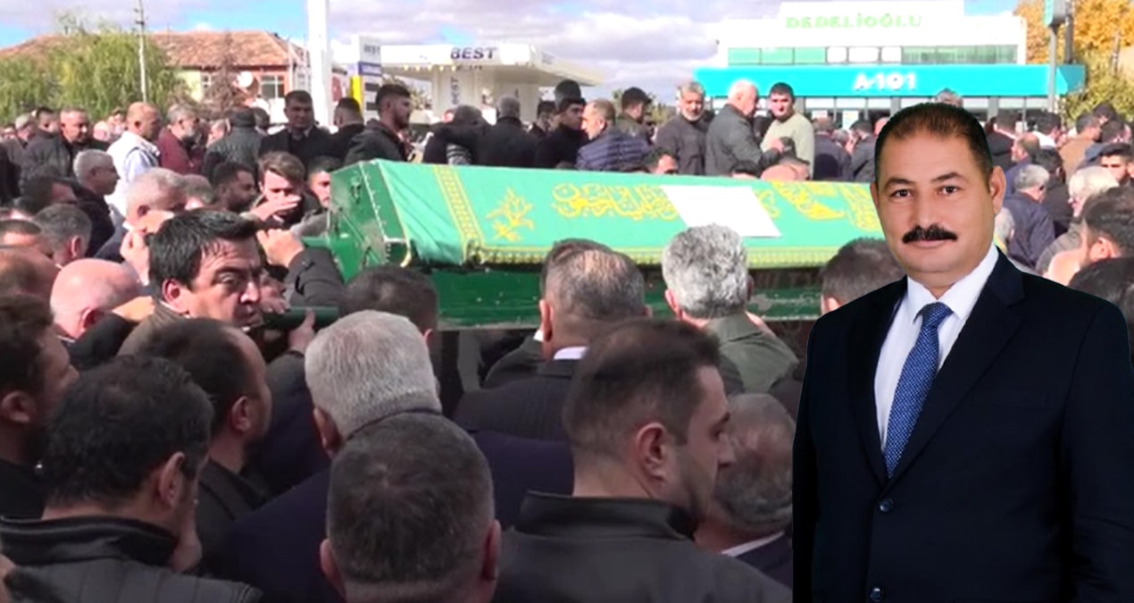 Kuzeni tarafından öldürülen belediye başkanı toprağa verildi