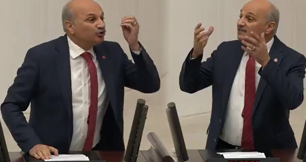 Meclis’te tansiyon yükseldi: Maskeniz düştü, suçüstü yakalandınız