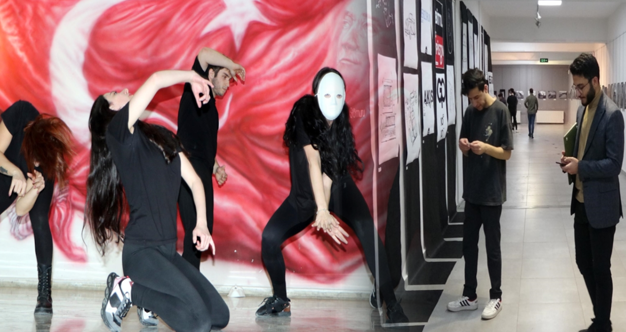 Sanatla iç içe fakülte dikkat çekti