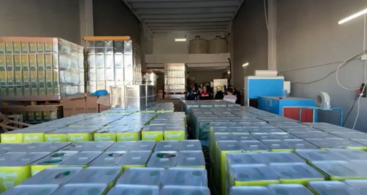 Şanlıurfa’da tonlarca sahte zeytinyağı ele geçirildi