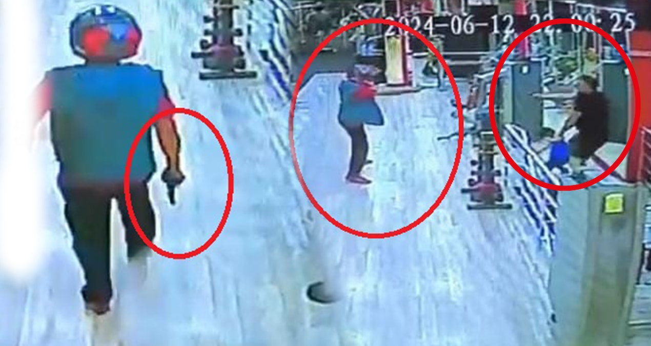 Spor salonunda korkunç cinayet! 3 yaşında çocuğunun gözü önünde öldürüldü