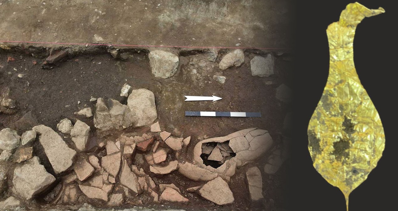 Türkiye sınırında bulundu: ‘Altın adak levhası’