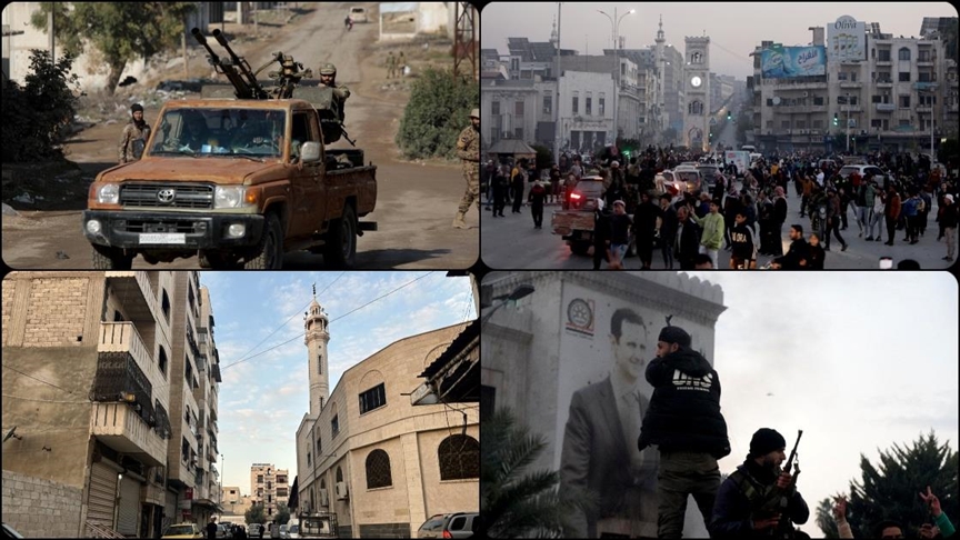 Suriye’de Hama iline hakim olan rejim karşıtı gruplar Humus’ta ilerliyor