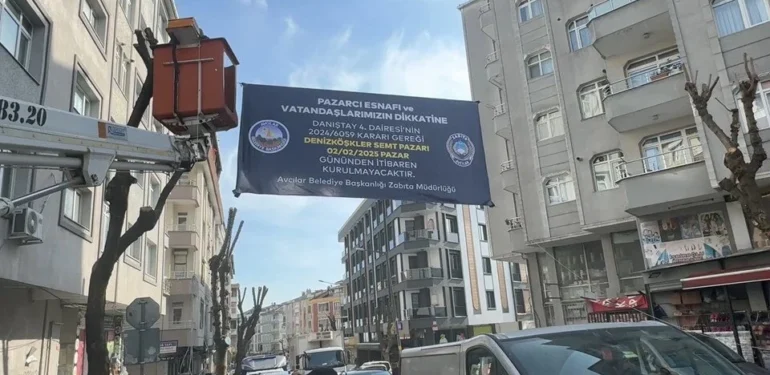 Avcılar’daki 50 Yıllık Semt Pazarı Danıştay Kararıyla Kapatıldı