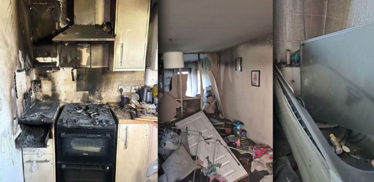 Evdeki airfryer bomba gibi patladı, yangın çıktı! İtfaiye ekibi sebebini açıkladı